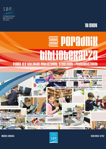 okładka czasopisma Poradnik Bibliotekarza 10/2024