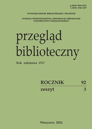 Przegląd Biblioteczny 3/2024