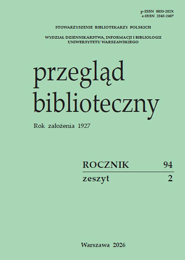 Przegląd Biblioteczny 2/2026