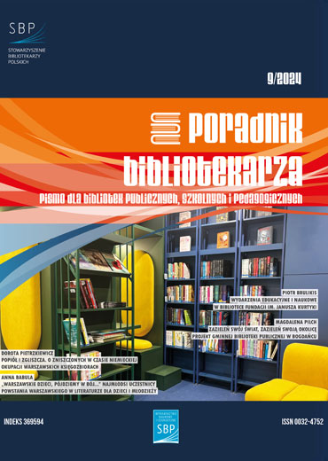 Poradnik Bibliotekarza 10/2024