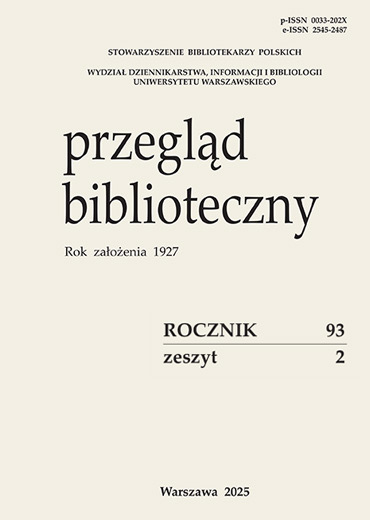 Przegląd Biblioteczny 2/2025