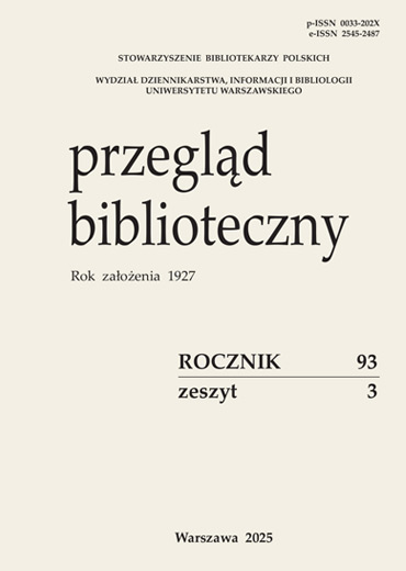 Przegląd Biblioteczny 3/2025